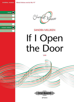 Paperback If I Open the Door for Satb Choir: Choral Octavo Book