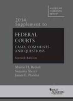 Paperback Federal Courts, Cases, Comments and Questions: 0 (American Casebook Series) Book