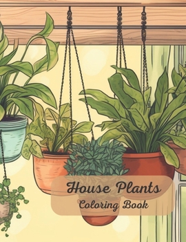 Paperback House Plants Coloring Book