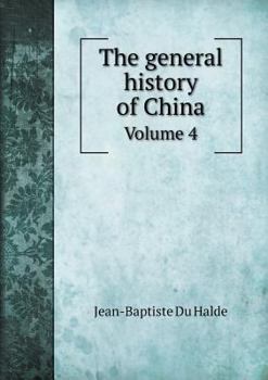 Paperback The general history of China Volume 4 Book