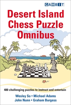 Paperback Desert Island Chess Puzzle Omnibus Book