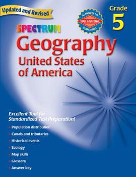 Paperback Geography, Grade 5 (Spectrum) Book