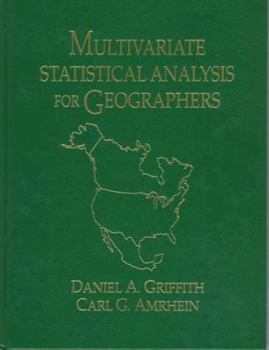 Hardcover Multivariate Statistical Analysis for Geographers Book