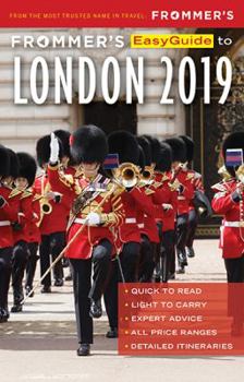 Paperback Frommer's Easyguide to London 2019 Book