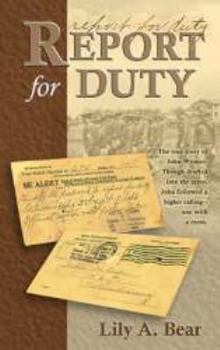 Hardcover Report for Duty Book