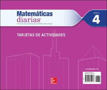 Hardcover Everyday Mathematics 4th Edition, Grade 4, Spanish Activity Cards [Spanish] Book
