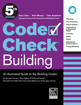 Spiral-bound Code Check Building 5th Edition: An Illustrated Guide to the Building Codes Book