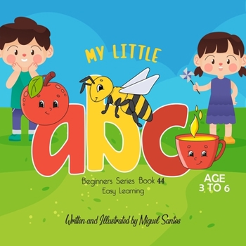 Paperback My Little ABC: Beginners Easy Learning Book