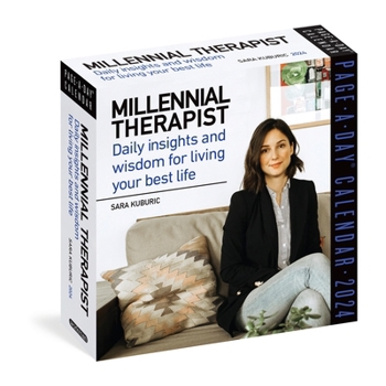 Calendar Millennial Therapist Page-A-Day Calendar 2024: Daily Insights and Wisdom for Living Your Best Life Book