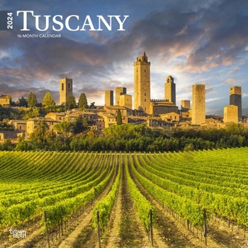 Calendar Tuscany 2024 Square Book
