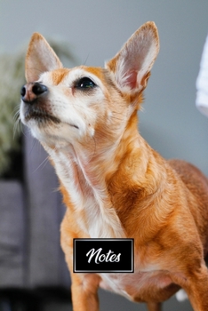 Chihuahua Dog Pup Puppy Doggie Notebook Bullet Journal Diary Composition Book Notepad - Proud Attitude: Cute Animal Pet Owner Composition Book with 100 Dotted Dot Grid Paper Pages in 6” x 9” Inch