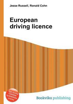 Paperback European Driving Licence Book