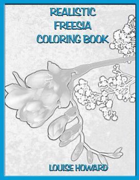 Paperback Realistic Freesia Coloring Book