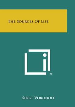 Paperback The Sources of Life Book