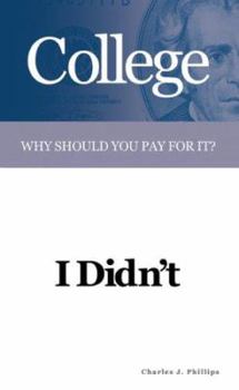 Paperback College: Why Should You Pay For It? I Didn't Book