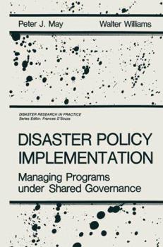 Hardcover Disaster Policy Implementation Book