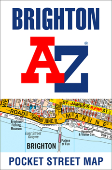 Paperback Brighton A-Z Pocket Street Map Book