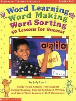Paperback Word Learning, Word Making, Word Sorting Book
