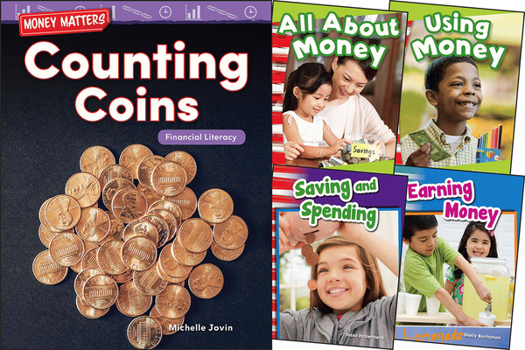Paperback Financial Literacy Grades K-1: 5-Book Set Book