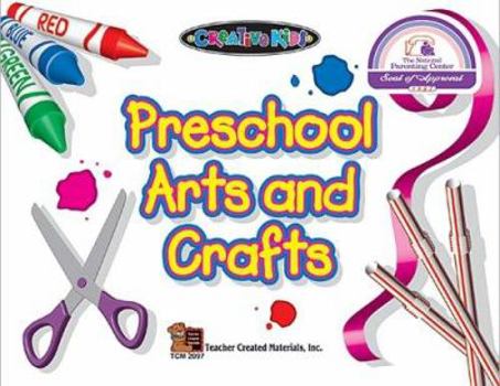 Paperback Preschool Arts & Crafts Book