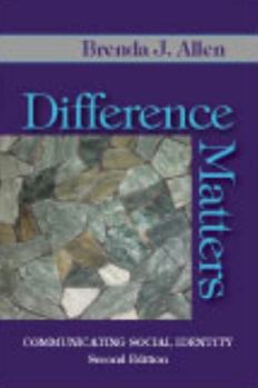 Paperback Difference Matters: Communicating Social Identity Book