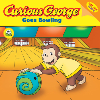 Paperback Curious George Goes Bowling Lift-The-Flap Book