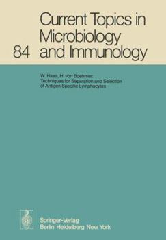 Paperback Current Topics in Microbiology and Immunology: Volume 84 Book