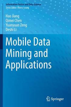 Paperback Mobile Data Mining and Applications Book