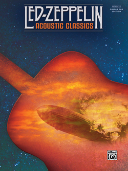 Paperback Led Zeppelin -- Acoustic Classics: Authentic Guitar Tab Book