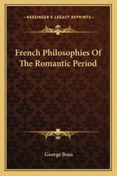 French Philosophies Of The Romantic Period