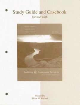 Paperback Auditing and Assurance Services Study Guide and Casebook: A Systematic Approach Book