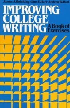 Paperback Improving College Writing: A Book of Exercises Book