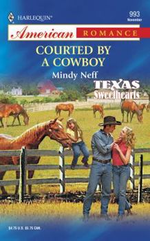 Mass Market Paperback Courted by a Cowboy: Texas Sweethearts Book
