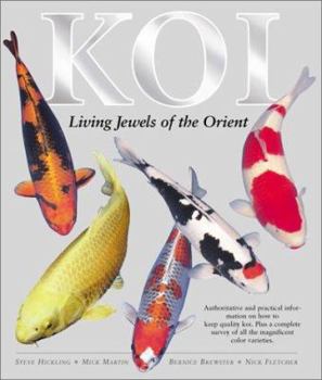 Hardcover Koi: Living Jewels of the Orient Book