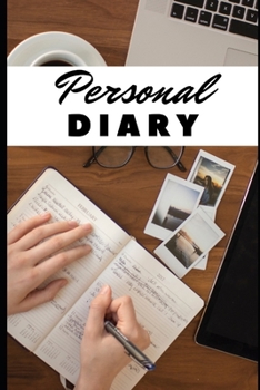 Paperback Personal Diary: Your private book for precious secrets - 100 lined pages Book