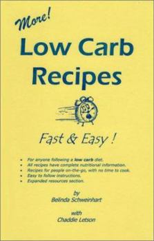Spiral-bound More! Low Carb Recipes Fast & Easy Book