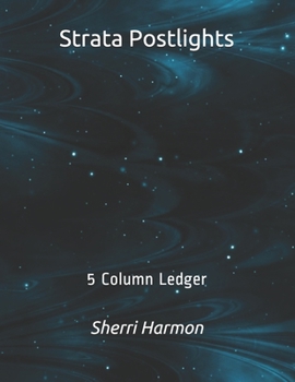 Paperback Strata Postlights: 5 Column Ledger Book
