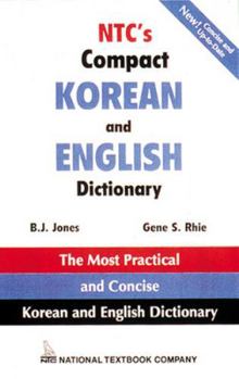 Paperback Ntc's Compact Korean and English Dictionary Book