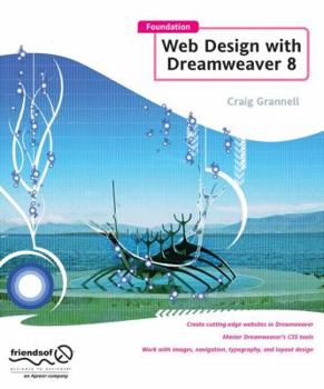 Paperback Foundation Web Design with Dreamweaver 8 Book