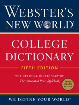 Hardcover Webster's New World College Dictionary, Fifth Edition Book