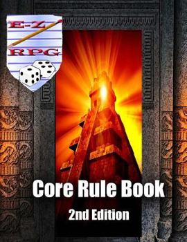 Paperback E-Z RPG Core Rule Book 2nd Edition Book