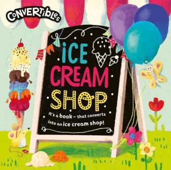 Hardcover Convertible Ice Cream Shop Book