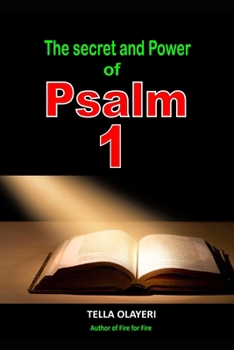 Paperback The Secret and Power Of Psalm 1 Book