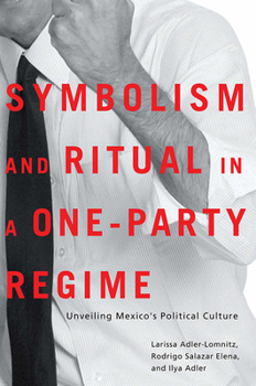 Paperback Symbolism and Ritual in a One-Party Regime: Unveiling Mexico's Political Culture Book