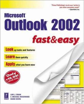 Paperback Microsoft Outlook 2002 Fast and Easy Book
