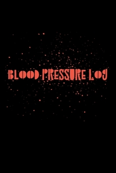 Paperback Blood Pressure Log: Tracker Book