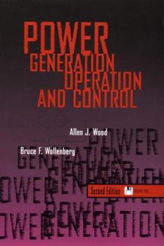 Hardcover Power Generation, Operation, and Control Book