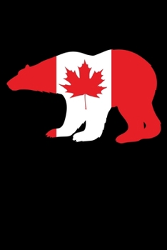 Paperback Polar Bear Canada: A Journal, Notepad, or Diary to write down your thoughts. - 120 Page - 6x9 - College Ruled Journal - Writing Book, Per Book