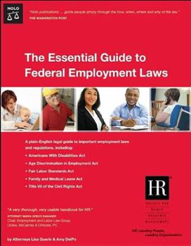 Paperback Essential Guide to Federal Employment Laws Book