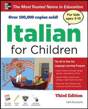 Hardcover Italian for Children, 3e Book